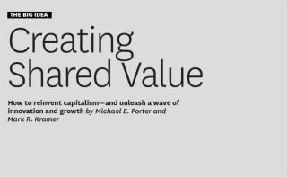 Creating Shared Value: How to reinvent capitalism—and unleash a wave of innovation and growth; Michael E. Porter; Mark R. Kramer